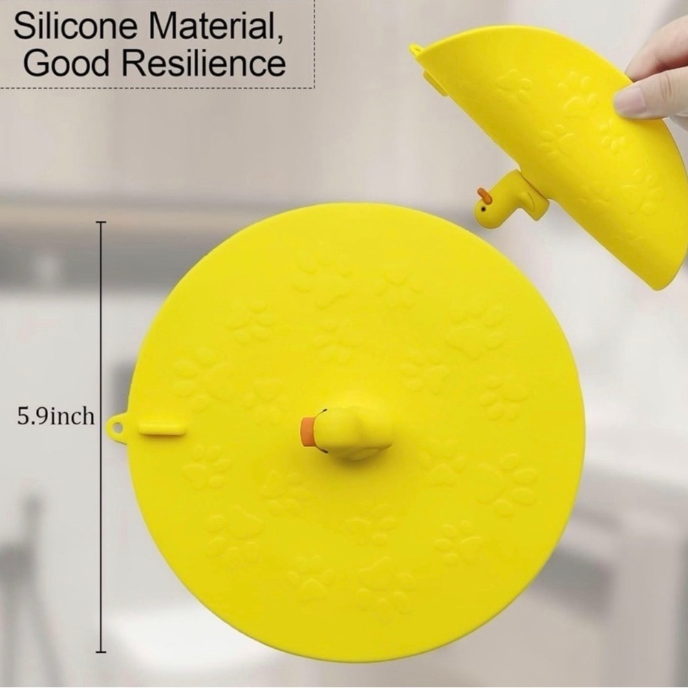 Yellow Silicone Bath Accessory